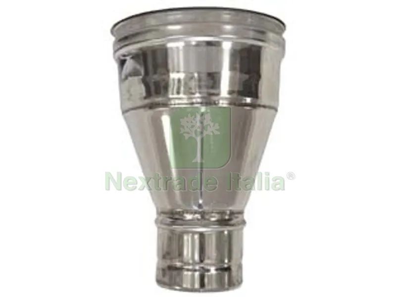 AUMENTO PER TUBO ACCIAIO INOX AISI 304 F/M MONOPARETE SPESSORE MM.0,5 - F ? mm.250 M ? mm.300 — Tubi e raccordi — rif. FERX.FER457699