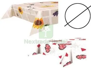 Tovagliato Tondo PVC Decori Assortiti - cm.160 — Tessili e biancheria casa — rif. FERX.FER458221