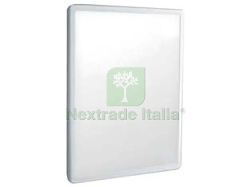 SPECCHIO BAGNO IN ABS - mm.333x254x21 - colore bianco — Accessori bagno — rif. FERX.FER458702 SPECCHIO BAGNO IN ABS - mm.333x254x21 - colore bianco — Accessori bagno — rif. FERX.FER458702