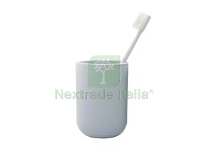 6PZ BICCHIERE BAGNO IN PP - mm.73x73x102 - colore bianco — Casalinghi e organizzazione — rif. FERX.FER458788