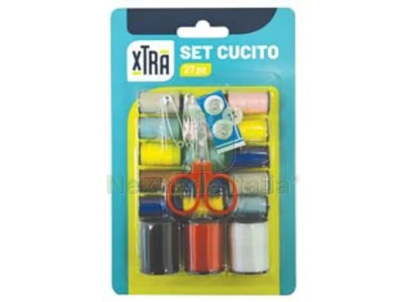 6PZ Set Cucito 27 Pezzi — Casalinghi e organizzazione — rif. FERX.FER459082