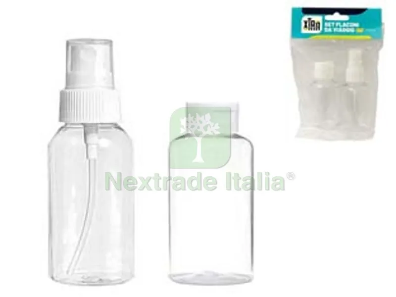 6PZ SET FLACONI DA VIAGGIO 2 PEZZI — Casalinghi e organizzazione — rif. FERX.FER459136 6PZ SET FLACONI DA VIAGGIO 2 PEZZI — Casalinghi e organizzazione — rif. FERX.FER459136