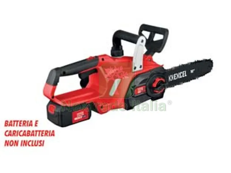ELETTROSEGA A BATTERIA 18V BARRA CM.25 ONLY1 — Elettroseghe e motoseghe — rif. FERX.FER459495 ELETTROSEGA A BATTERIA 18V BARRA CM.25 ONLY1 — Elettroseghe e motoseghe — rif. FERX.FER459495