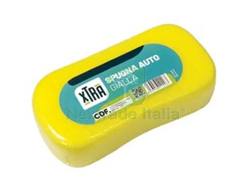 20PZ SPUGNA AUTO GIALLA - cm.23x12,5x6 — Casalinghi e organizzazione — rif. FERX.FER460200
