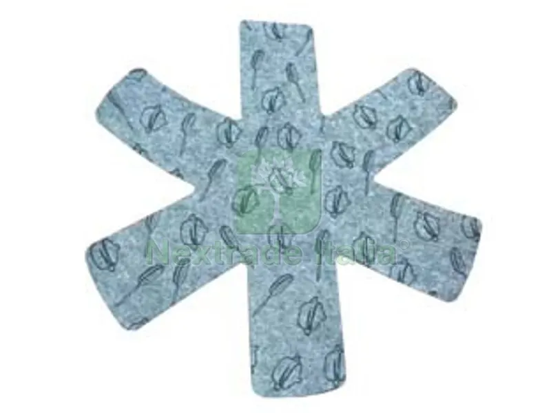 6BLISTER Proteggi Padelle in TNT 2PZ. - diametro cm.38 - spessore mm.2 — Casalinghi e organizzazione — rif. FERX.FER460460