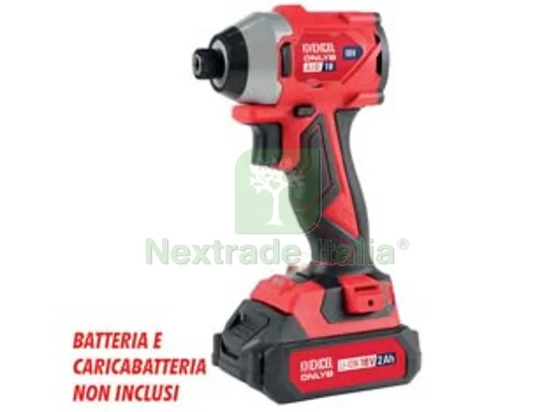 AVVITATORE A IMPULSI A BATTERIA 18V ONLY1 — Trapani e avvitatori — rif. FERX.FER461481 AVVITATORE A IMPULSI A BATTERIA 18V ONLY1 — Trapani e avvitatori — rif. FERX.FER461481