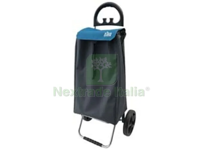 Carrello Spesa Marie in Alluminio - cm.41x33x100h. — Casalinghi e organizzazione — rif. FERX.FER461993 Carrello Spesa Marie in Alluminio - cm.41x33x100h. — Casalinghi e organizzazione — rif. FERX.FER461993