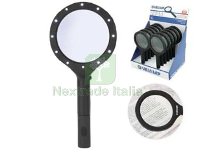 12PZ Lente Ingrandimento LED in Plastica - 0,2w - 15 lumen — Illuminazione — rif. FERX.FER462372 12PZ Lente Ingrandimento LED in Plastica - 0,2w - 15 lumen — Illuminazione — rif. FERX.FER462372