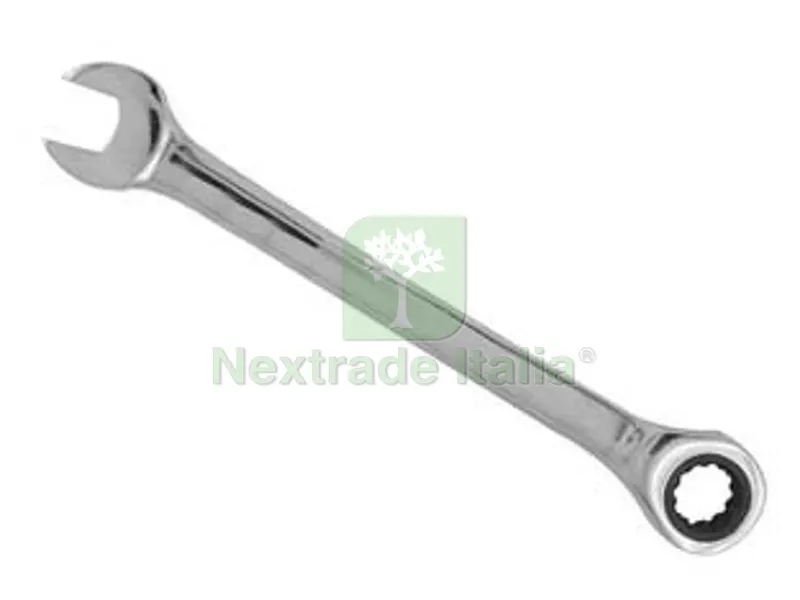 2PZ CHIAVE COMBINATA A CRICCHETTO PROFESSIONALE - mm.12x12 — Chiavi e bussole — rif. FERX.FER462617 2PZ CHIAVE COMBINATA A CRICCHETTO PROFESSIONALE - mm.12x12 — Chiavi e bussole — rif. FERX.FER462617