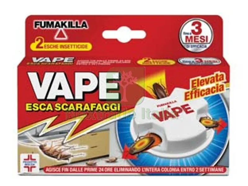12PZ Disabituante per Animali Esca per Scarafaggi - conf. da pz.2 — Protezione piante e sementi — rif. FERX.FER463409 12PZ Disabituante per Animali Esca per Scarafaggi - conf. da pz.2 — Protezione piante e sementi — rif. FERX.FER463409