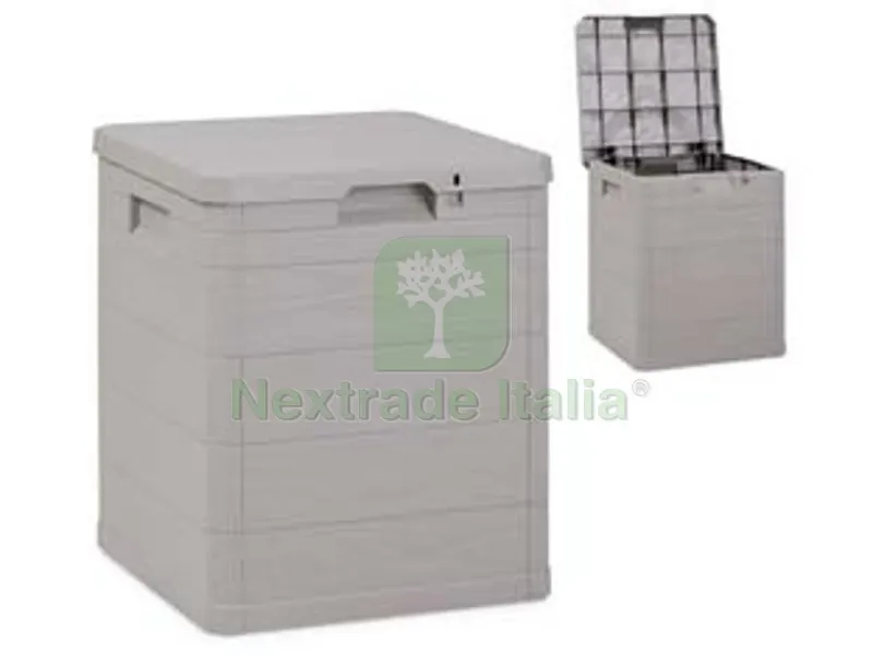 BAULE MULTIUSO WOODY'S 90 PER INTERNO COLORE TORTORA LT.90 ART.173 - cm.42,5x44x50h. — Adesivi e sigillanti — rif. FERX.FER463614 BAULE MULTIUSO WOODY'S 90 PER INTERNO COLORE TORTORA LT.90 ART.173 - cm.42,5x44x50h. — Adesivi e sigillanti — rif. FERX.FER463614