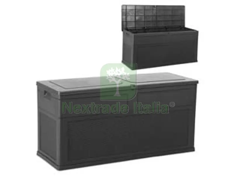 Baule Multiuso Toscana per Interno LT.320 Colore Antracite ART.182 — Casalinghi e organizzazione — rif. FERX.FER463652 Baule Multiuso Toscana per Interno LT.320 Colore Antracite ART.182 — Casalinghi e organizzazione — rif. FERX.FER463652