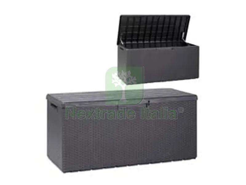 BAULE MULTIUSO PORTOFINO PLUS LT.340 COLORE ANTRACITE ART.176 - cm.123x54x55h. — Adesivi e sigillanti — rif. FERX.FER463683