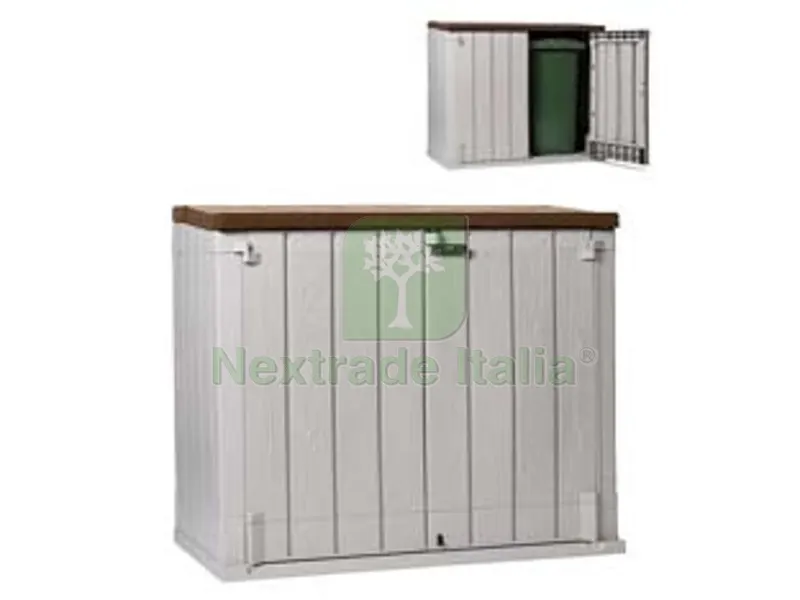 Baule Porta Attrezzi Stora WAY Plus XL Grigio Talpa/Marrone ART.101 - cm.145x82x124h. — Casalinghi e organizzazione — rif. FERX.FER463720