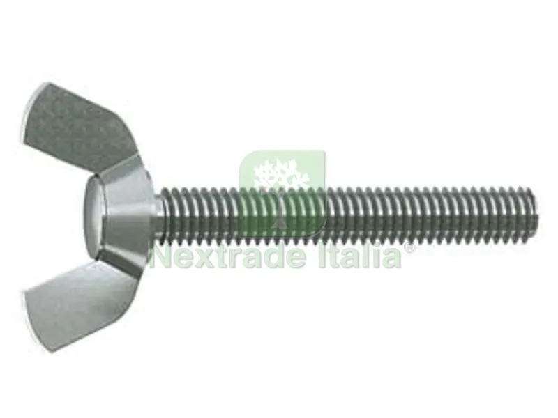 50PZ VITE AD ALETTE PER METALLO 4.8 - ø mm.8x40 — Viti — rif. FERX.FER466271 50PZ VITE AD ALETTE PER METALLO 4.8 - ø mm.8x40 — Viti — rif. FERX.FER466271