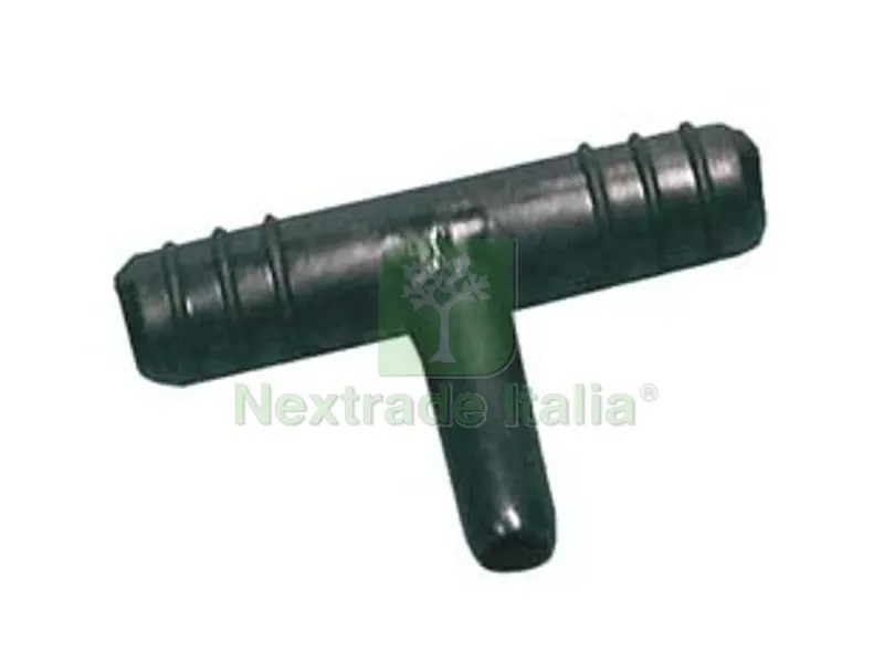 25PZ RACCORDO A T PER ABBEVERATOIO "TOP" IN PLASTICA Ø 10/7 — Mangimi e alimentazione — rif. FERX.FER467001