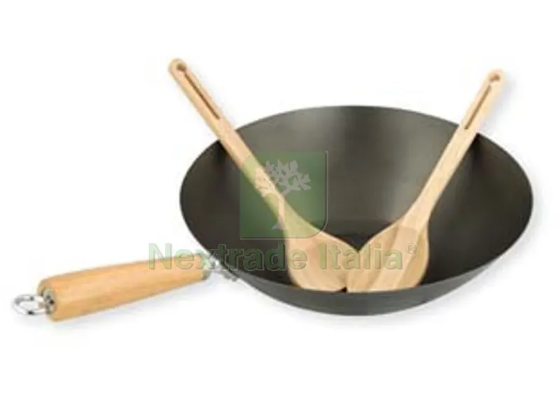PADELLA MANDARIN WOK PER BARBECUE — Tempo libero outdoor — rif. FERX.FER467254