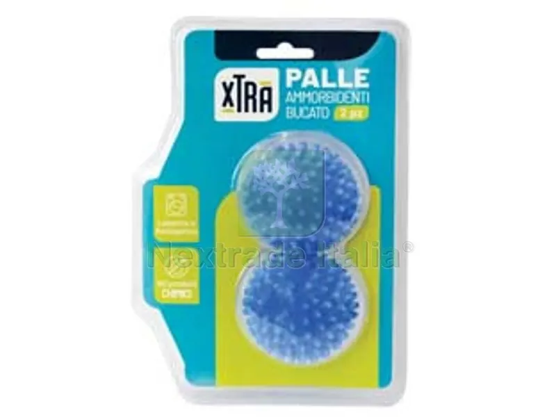 6PZ Palle Ammorbidenti Bucato - conf. 2 pz. - cm.6,5 — Casalinghi e organizzazione — rif. FERX.FER467476 6PZ Palle Ammorbidenti Bucato - conf. 2 pz. - cm.6,5 — Casalinghi e organizzazione — rif. FERX.FER467476