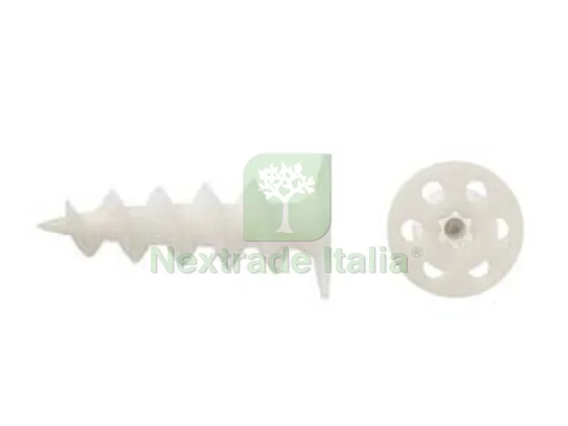 50BLISTER Tassello per Fissaggi su Pannelli Isolanti Autoperforante FOX - ø mm.25x50 - spessore fissaggio mm.30 — Viti — rif. FERX.FER467520 50BLISTER Tassello per Fissaggi su Pannelli Isolanti Autoperforante FOX - ø mm.25x50 - spessore fissaggio mm.30 — Viti — rif. FERX.FER467520