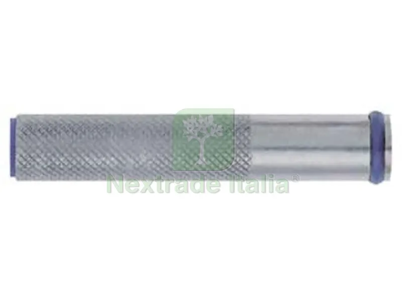 10PZ Bussola Filettata in Acciaio Zincata Bianca BCF - ø mm.16x80 filettatura M12 — Chiavi e bussole — rif. FERX.FER468138