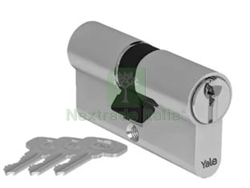 CILINDRO INFILARE SAGOMATO FRIZIONATO SERIE 500 - mm.54 centrato (27x27) (YC051KD272703N1) — Serrature e cilindri — rif. FERX.FER468763