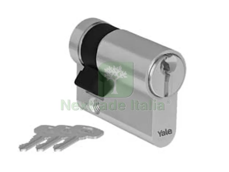 Mezzo Cilindro Sagomato Serie 500 - mm.50 decentrato (40x10) (YC052KD401003N1) — Serrature e cilindri — rif. FERX.FER468886 Mezzo Cilindro Sagomato Serie 500 - mm.50 decentrato (40x10) (YC052KD401003N1) — Serrature e cilindri — rif. FERX.FER468886