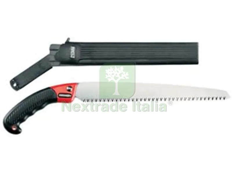 Segaccio per Potare Turbo con Manico in Plastica Lama Dritta con Fodero - lunghezza lama mm.300 - 34048 — Attrezzi da giardino — rif. FERX.FER468985 Segaccio per Potare Turbo con Manico in Plastica Lama Dritta con Fodero - lunghezza lama mm.300 - 34048 — Attrezzi da giardino — rif. FERX.FER468985