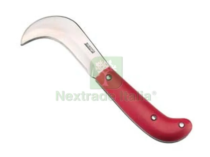Roncola Lama in Acciaio al Carbonio Manico in Plastica - cm.14 - 33010 — Attrezzi da giardino — rif. FERX.FER469319 Roncola Lama in Acciaio al Carbonio Manico in Plastica - cm.14 - 33010 — Attrezzi da giardino — rif. FERX.FER469319