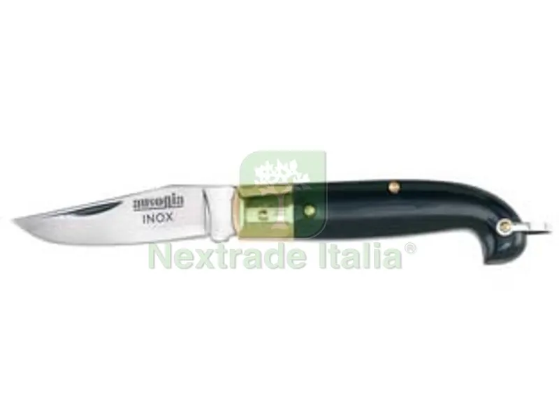 Coltello Zuavo Lama in Acciaio Inox con Manico Finto Corno - cm.14,5 - 23145 — Cucina e coltelleria — rif. FERX.FER469371 Coltello Zuavo Lama in Acciaio Inox con Manico Finto Corno - cm.14,5 - 23145 — Cucina e coltelleria — rif. FERX.FER469371