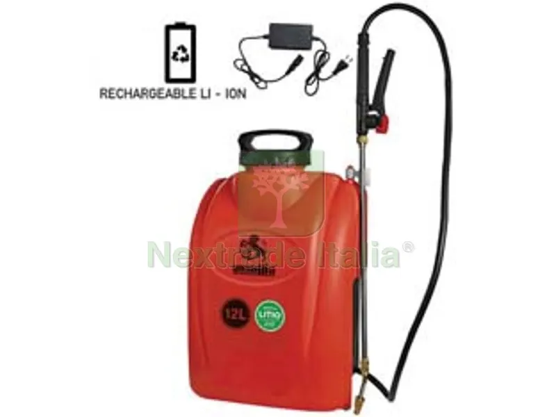 POMPA A ZAINO A BATTERIA AL LITIO - capacità lt.12 - 38019 — Pile e batterie — rif. FERX.FER469401