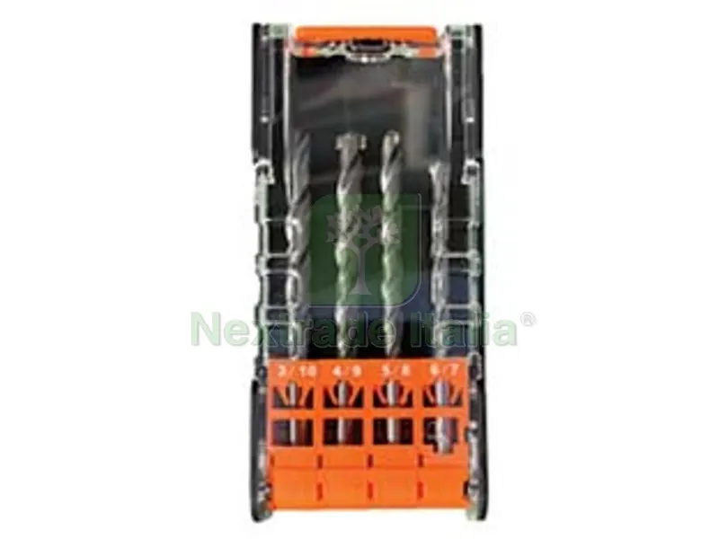 PUNTE HSS IN SET DA 10 PEZZI - misure: ø mm.1-2-3-4-5-6-7-8-9-10 — Punte, frese e dischi — rif. FERX.FER470674