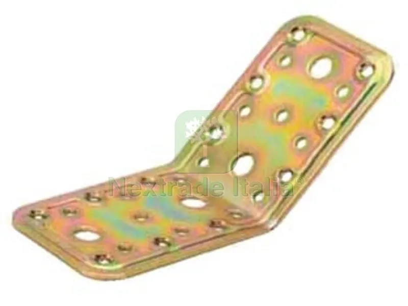 25PZ Piastra di Giunzione Pesante AD Angolo 135° Larghezza MM.65 ART.760 - mm.90x90x65 - spessore mm.2,2 — Piastre e angolari — rif. FERX.FER471275 25PZ Piastra di Giunzione Pesante AD Angolo 135° Larghezza MM.65 ART.760 - mm.90x90x65 - spessore mm.2,2 — Piastre e angolari — rif. FERX.FER471275