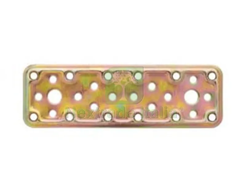 50PZ Piastra di Giunzione Dritta Larghezza MM.40 ART.745 - mm.60x40 - spessore mm.2,2 — Piastre e angolari — rif. FERX.FER471411