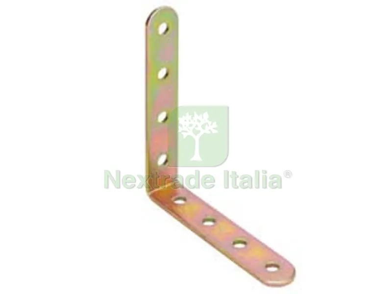 50PZ Lastrina AD Angolo a 90° Forata ART.779 - mm.150x150x20 - spessore mm.2,5 — Piastre e angolari — rif. FERX.FER471817