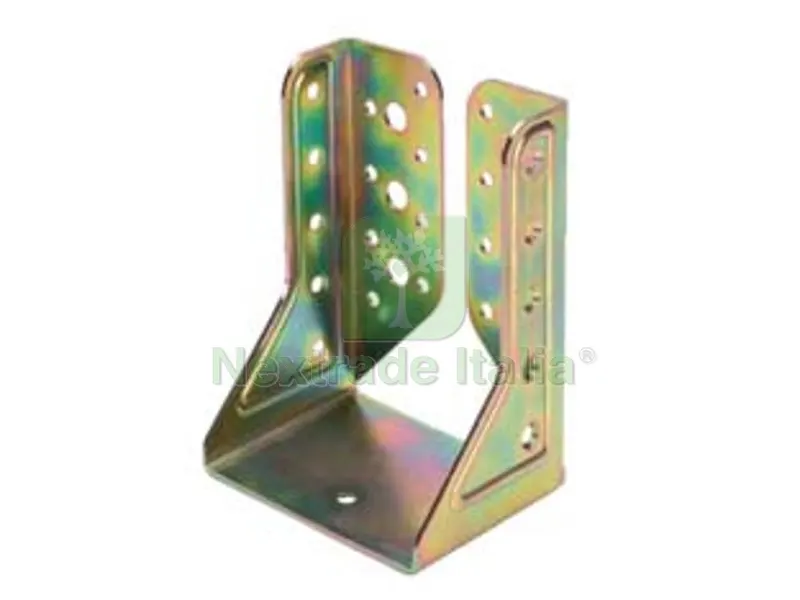 2PZ SUPPORTO CHIUSO PER TRAVE ART.785 - mm.61x100 - spessore mm.2 — Ferramenta per legno e mobili — rif. FERX.FER471893 2PZ SUPPORTO CHIUSO PER TRAVE ART.785 - mm.61x100 - spessore mm.2 — Ferramenta per legno e mobili — rif. FERX.FER471893