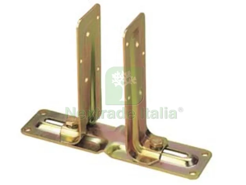 STAFFA DI ANCORAGGIO REGOLABILE PER TRAVE ART.789 - mm.70-140 - spessore mm.4 — Tasselli e ancoraggi — rif. FERX.FER471985 STAFFA DI ANCORAGGIO REGOLABILE PER TRAVE ART.789 - mm.70-140 - spessore mm.4 — Tasselli e ancoraggi — rif. FERX.FER471985