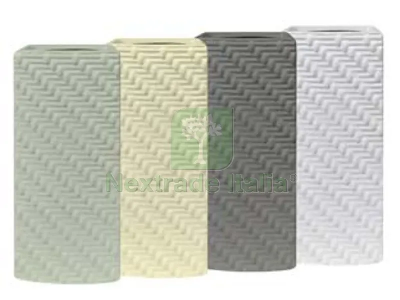12PZ UMIDIFICATORE CERAMICA RETTANGOLARE GREEK - 4 colori assortiti — Tubi e raccordi — rif. FERX.FER472487