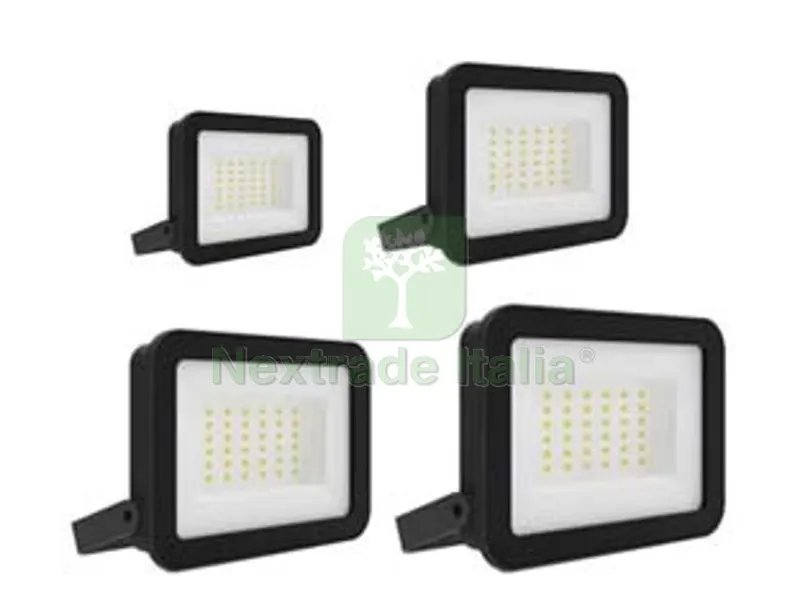 PROIETTORE LED IP65 NERO - 20w - 4000°K naturale - 2000 lm — Illuminazione — rif. FERX.FER472579
