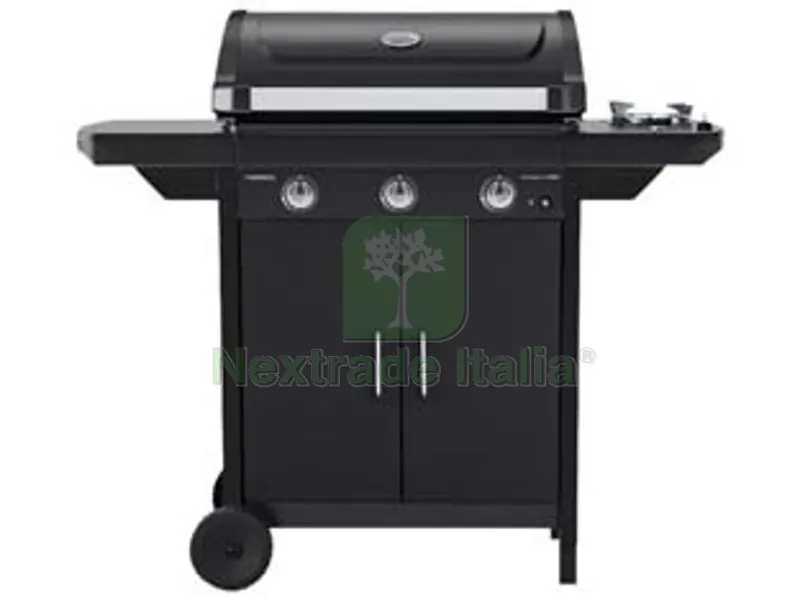 Barbecue GAS 3 Bruciatori + Fornello CM.61X35 "compact 3 EXS" — Tempo libero outdoor — rif. FERX.FER473767 Barbecue GAS 3 Bruciatori + Fornello CM.61X35 "compact 3 EXS" — Tempo libero outdoor — rif. FERX.FER473767