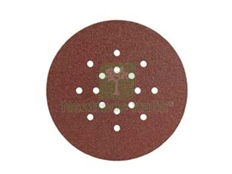 DISCHI ABRASIVI PER LEVIGATRICE A PARETE Ø MM.225 - grana p120 confezione da 50 pz. — Smerigliatrici e seghe — rif. FERX.FER474900 DISCHI ABRASIVI PER LEVIGATRICE A PARETE Ø MM.225 - grana p120 confezione da 50 pz. — Smerigliatrici e seghe — rif. FERX.FER474900