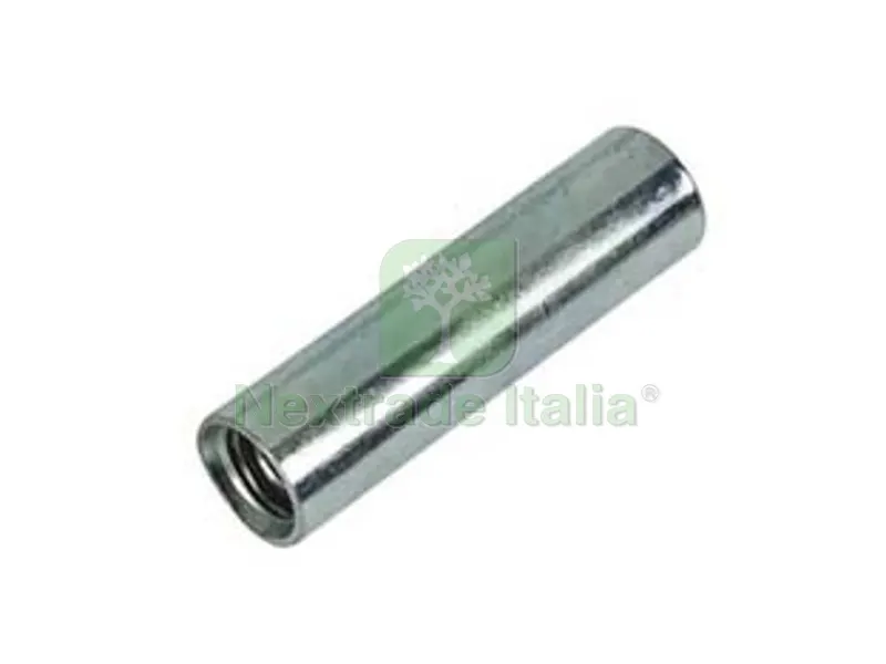 4PZ BOCCOLA ZINCATA PER RUOTA "112" - mm.20x12,2x59 - per ruota "112" ø mm.160/200 — Ferramenta per legno e mobili — rif. FERX.FER474528