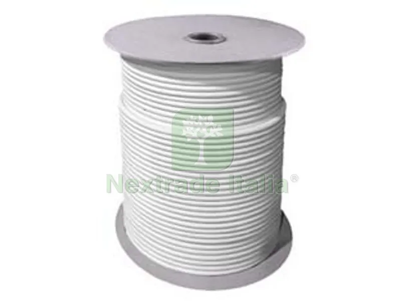 100MT Corda Elastica Bianca - ø mm.8 — Tempo libero outdoor — rif. FERX.FER474962