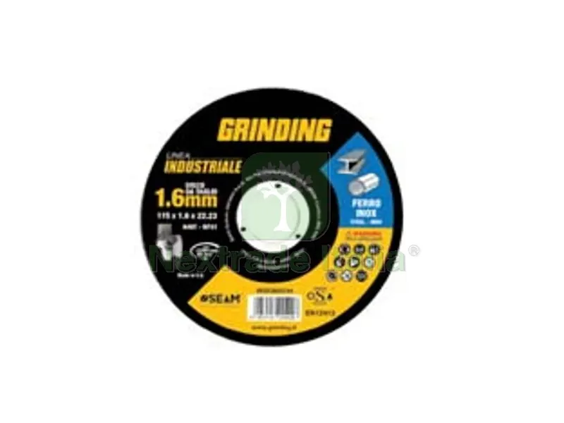 100PZ DISCHI DA TAGLIO SOTTILE PER FERRO/INOX LINEA INDUSTRIALE - ø mm.115x1,0 foro 22,2 da taglio per ferro/inox — Punte, frese e dischi — rif. FERX.FER475655 100PZ DISCHI DA TAGLIO SOTTILE PER FERRO/INOX LINEA INDUSTRIALE - ø mm.115x1,0 foro 22,2 da taglio per ferro/inox — Punte, frese e dischi — rif. FERX.FER475655