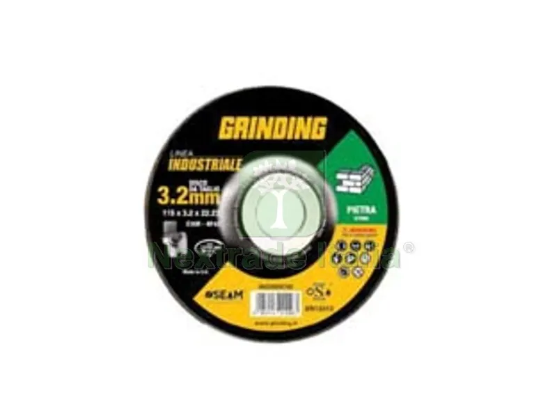 40PZ DISCHI DA TAGLIO PER PIETRA E MAT. EDILIZIO Ø MM.115 LINEA INDUSTRIALE - ø mm.115x3,2 foro 22,2 da taglio per pietra — Punte, frese e dischi — rif. FERX.FER475938 40PZ DISCHI DA TAGLIO PER PIETRA E MAT. EDILIZIO Ø MM.115 LINEA INDUSTRIALE - ø mm.115x3,2 foro 22,2 da taglio per pietra — Punte, frese e dischi — rif. FERX.FER475938