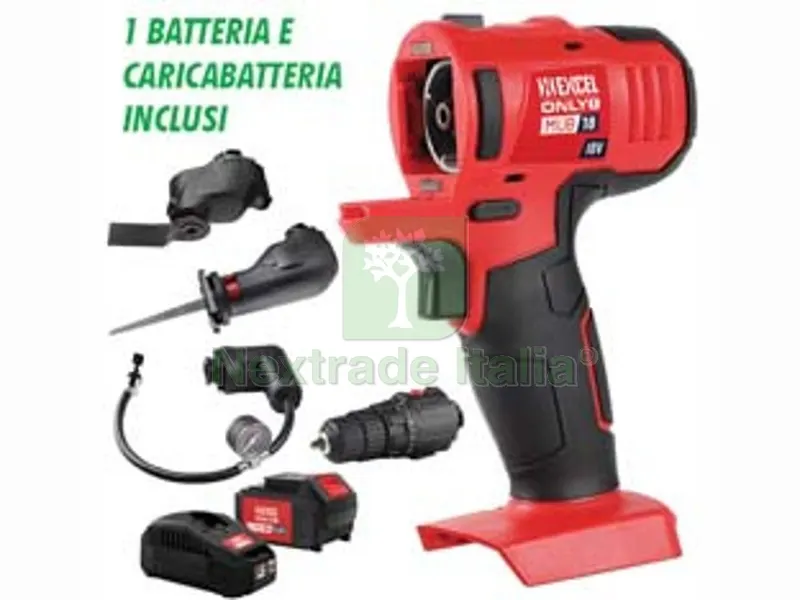 MULTIFUNZIONE 4 IN 1 A BATTERIA 18V ONLY1 — Tubi e raccordi — rif. FERX.FER477376