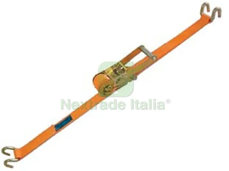 Cinghia MM.50 con Fibbia di Ancoraggio e Cricchetto ART.8182S - mt.8.5 — Tasselli e ancoraggi — rif. FERX.FER477833