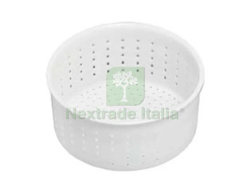 10PZ Forma per Formaggio Caciotta - gr.900 - ø sup. cm.13, ø inf. cm.11,5x7h. — Casalinghi e organizzazione — rif. FERX.FER478298