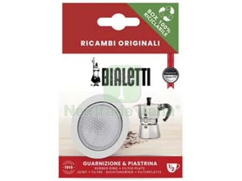 6BLISTER Set Guarnizioni Mokina PZ.1 + 1 Filtro - mezza tazza — Guarnizioni e tenute — rif. FERX.FER478601