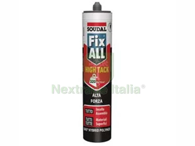 SIGILLANTE ADESIVO FIX ALL HIGH TACK - ml.290 bianco — Adesivi e sigillanti — rif. FERX.FER479684 SIGILLANTE ADESIVO FIX ALL HIGH TACK - ml.290 bianco — Adesivi e sigillanti — rif. FERX.FER479684