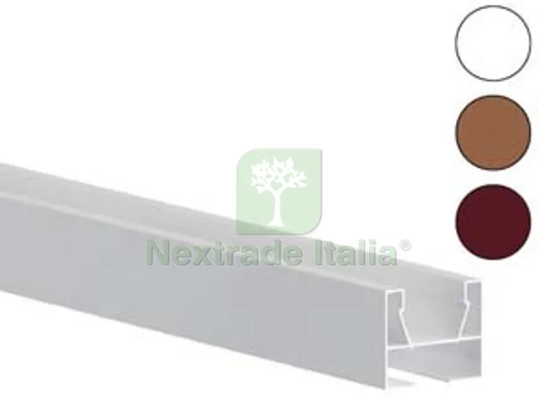 GUIDA SUPERIORE PER PORTA A SOFFIETTO - cm.150 noce — Arredo — rif. FERX.FER479714 GUIDA SUPERIORE PER PORTA A SOFFIETTO - cm.150 noce — Arredo — rif. FERX.FER479714